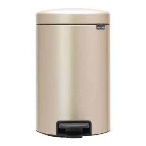 Brabantia NewIcon Pedaalemmer 12 L - Metallic Gold