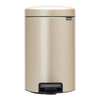 Brabantia NewIcon Pedaalemmer 12 L - Metallic Gold