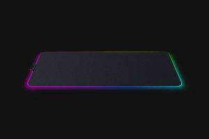 RAZER Strider Chroma Gaming muismat Verlicht, USB-aansluiting Zwart