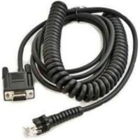 Datalogic RS-232 PWR, 9P, Female, Coiled, 3.6 m