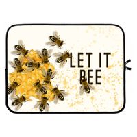 Let it bee: Laptop sleeve 15 inch