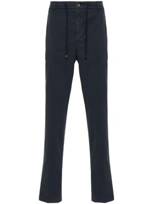 Peserico pantalon à coupe droite - Bleu