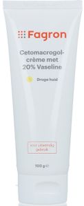 Fagron Cetomacrogolcrème met 20% Vaseline