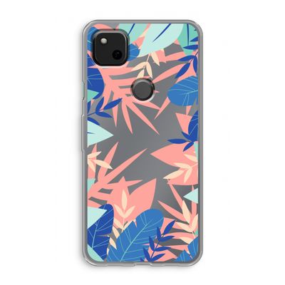 Tropisch: Google Pixel 4a Transparant Hoesje
