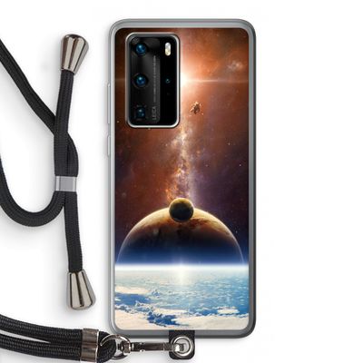 Omicron 2019: Huawei P40 Pro Transparant Hoesje met koord