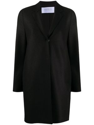 Harris Wharf London manteau à simple boutonnage - Noir