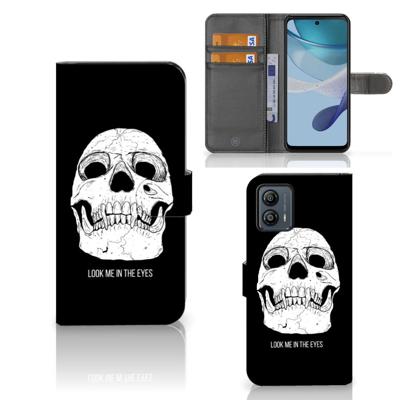 Telefoonhoesje met Naam Motorola Moto G53 Skull Eyes Telefoonhoesje met Naam Motorola Moto G53 Skull Eyes