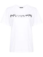 Mugler t-shirt Executive à logo imprimé - Blanc