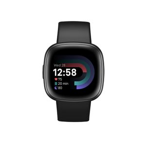 Fitbit Versa 4 Digitaal Touchscreen Grafiet GPS