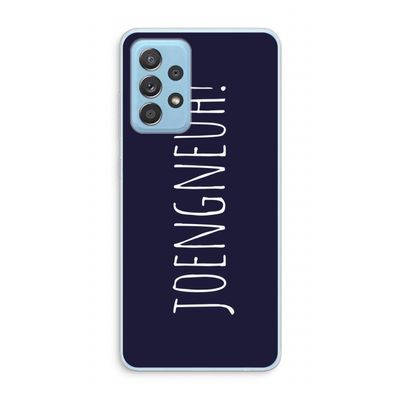 Joengneuh!: Samsung Galaxy A73 Transparant Hoesje