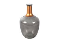 Decostar Countryfield Fles convex Babet S grijs/koper