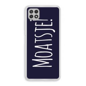 Moatsje!: Samsung Galaxy A22 4G Transparant Hoesje
