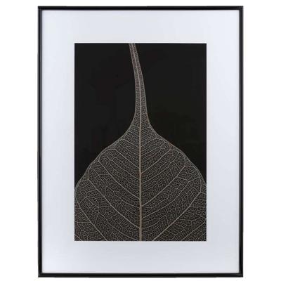Leen Bakker - Fotolijst Easy Frame - 60x80 Cm - Kunststof - Zwart