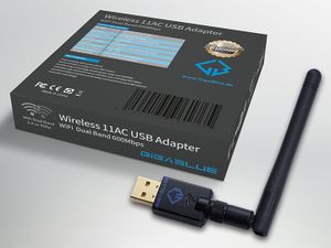 GigaBlue USB WLAN-Adapter GGBZU/006 wlan adapter 600Mbit