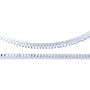HellermannTyton G51P-D-PE-NA Stootrand Wit per meter