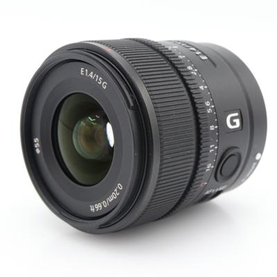 Sony E 15mm F/1.4 G occasion