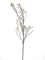 Magnolia bud branch cream 182 cm kunstbloem - Nova nature