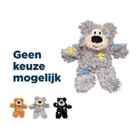 KONG wild knots beer - hondenspeelgoed - assorti - s - 18 x 14 x 8 cm