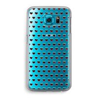 Hartjes: Samsung Galaxy S6 Transparant Hoesje Hartjes: Samsung Galaxy S6 Transparant Hoesje