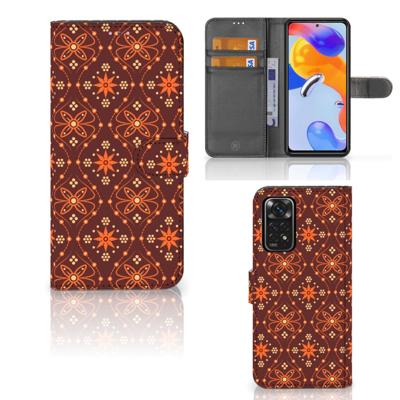 Xiaomi Redmi Note 11 Pro 5G/4G | Telefoon Hoesje | Batik Brown