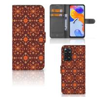 Xiaomi Redmi Note 11 Pro 5G/4G | Telefoon Hoesje | Batik Brown