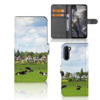 OnePlus Nord | Telefoonhoesje | Met pasjeshouder | Koeien