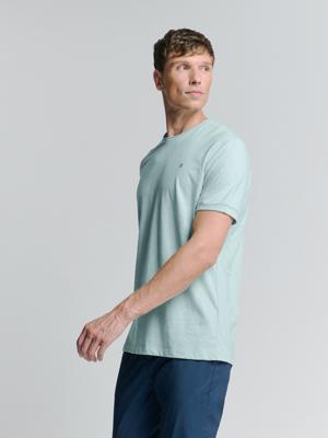 No- Excess T-shirt Crewneck Slub Basic T-shirts 151 Ice