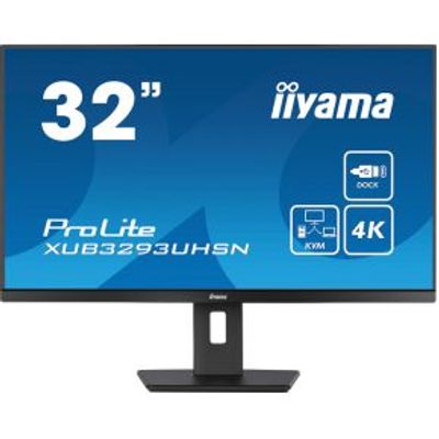 Iiyama ProLite XUB3293UHSN-B5 32 4K Ultra HD KVM IPS Monitor