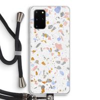 Terrazzo N°8: Samsung Galaxy S20 Plus Transparant Hoesje met koord