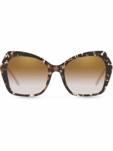 Dolce & Gabbana Eyewear lunettes de soleil Sicilian Taste - Marron