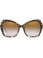 Dolce & Gabbana Eyewear lunettes de soleil Sicilian Taste - Marron - thumbnail