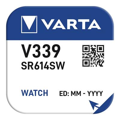 Lithium Knoopcel Batterij Varta Silver V339
