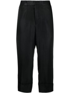 SAPIO pantalon No 9 à coupe courte - Noir