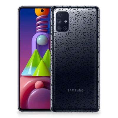 Samsung Galaxy M51 | TPU bumper | Stripes Dots