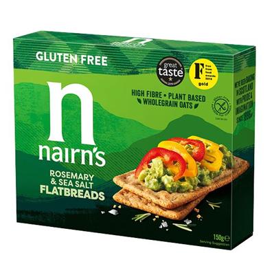Nairns Flatbread rosemary & seasalt
