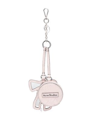 Acne Studios portefeuille à détail de nœud - Rose