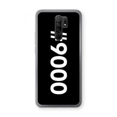 #9000: Xiaomi Redmi 9 Transparant Hoesje