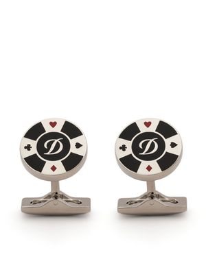 S.T. Dupont boutons de manchette en argent