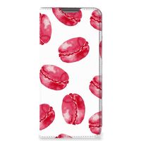 OPPO A96 | A76 Flip Style Cover Pink Macarons - thumbnail