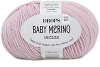 Drops Baby Merino Uni Colour 054 Poederroze