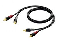 Procab CLA800 2x RCA Male - 2x RCA Male Kabel 20m