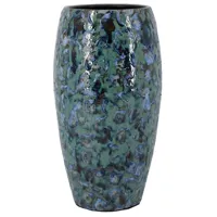 Vaas arcos d15h38cm blauw
