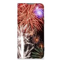 OnePlus Nord 2T Hippe Standcase Vuurwerk - thumbnail