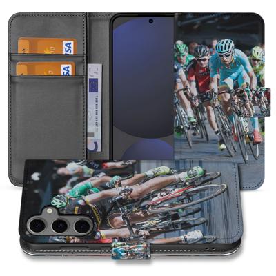 Book Case Hoesje Maken Samsung Galaxy S24 FE | Eigen telefoonhoesje ontwerpen | Op maat gemaakt
