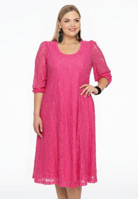 Yoek Jurk A-lijn | Roze | Maat 50/52