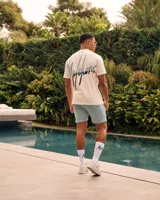 Malelions Split T-Shirt Heren Beige - Maat XS - Kleur: Beige | Soccerfanshop