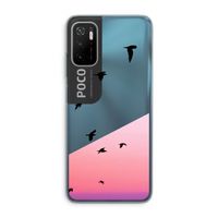 Fly away: Xiaomi Poco M3 Pro 5G Transparant Hoesje