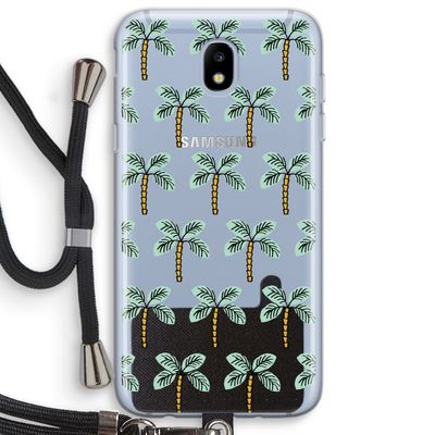 Paradise: Samsung Galaxy J5 (2017) Transparant Hoesje met koord