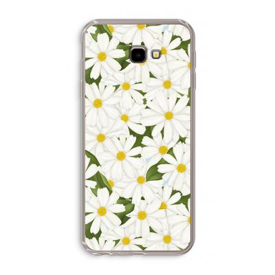 Summer Daisies: Samsung Galaxy J4 Plus Transparant Hoesje