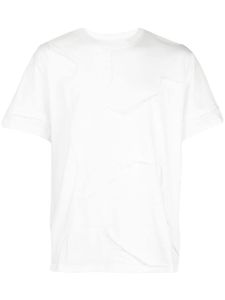 Mostly Heard Rarely Seen t-shirt à effet d'épaules descendues - Blanc